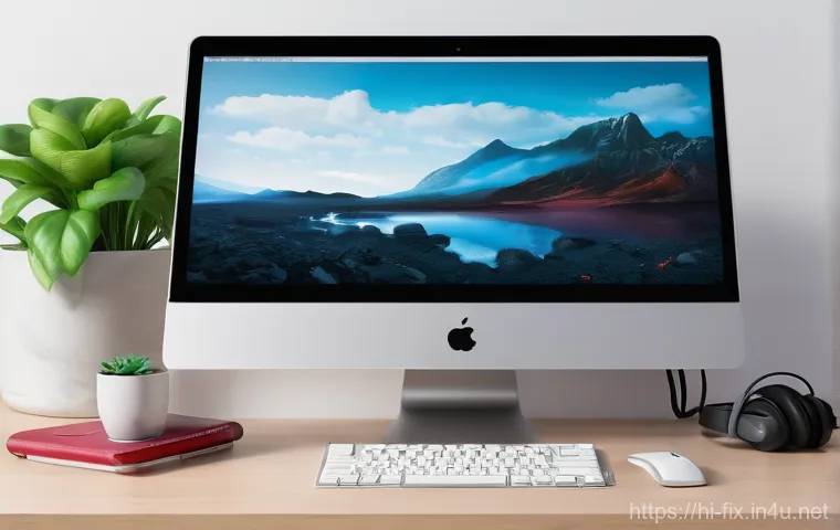 컴퓨터가 느리게 부팅될 때 속도 향상 팁 - **Overburdened Computer Startup**
A realistic 3D render of a modern desktop computer on a clean,...