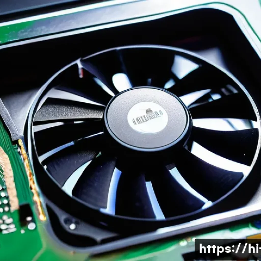 노트북 팬 소음을 줄이는 방법 - A detailed close-up of a laptop cooling fan clogged with dust and dirt inside the laptop casing, sho...